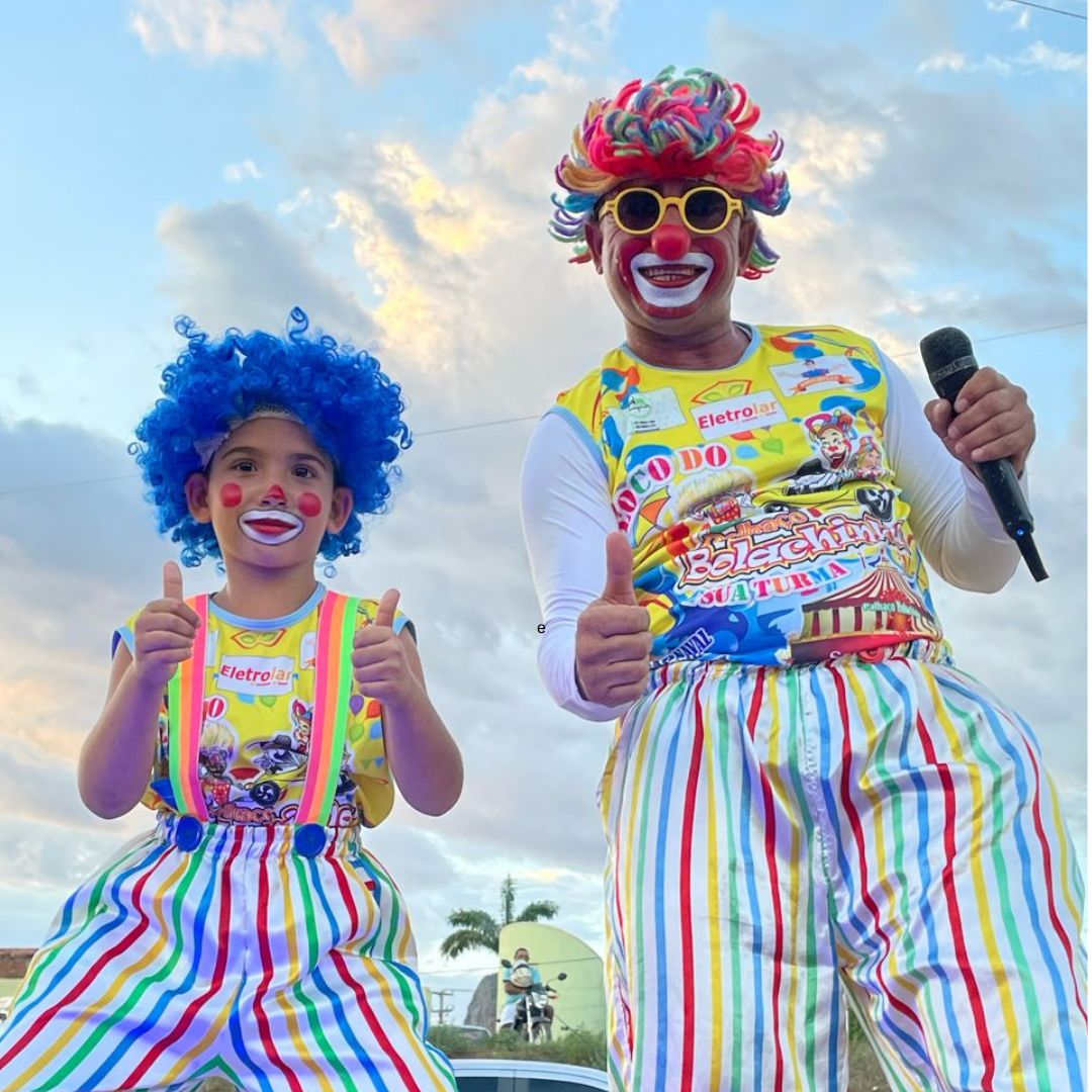 Bloco do Bolachinha fez a folia da criançada em ST