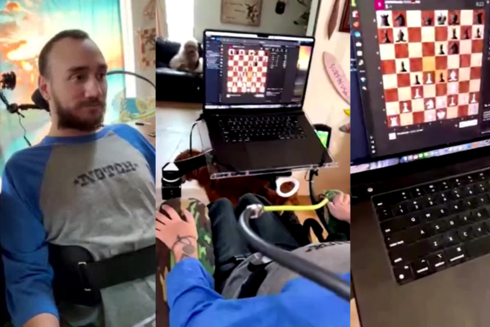 Neuralink mostra paciente jogando xadrez com implante cerebral