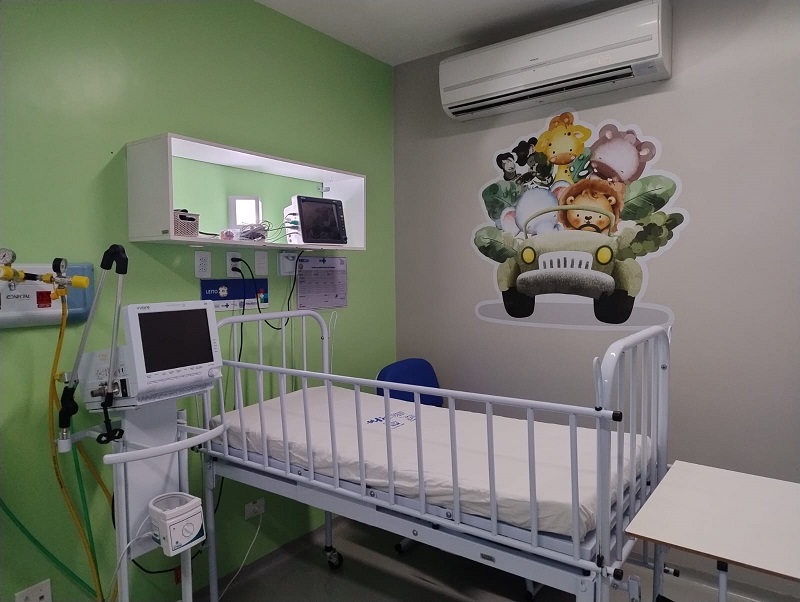 Hospital Eduardo Campos recebe 14 leitos pediátricos