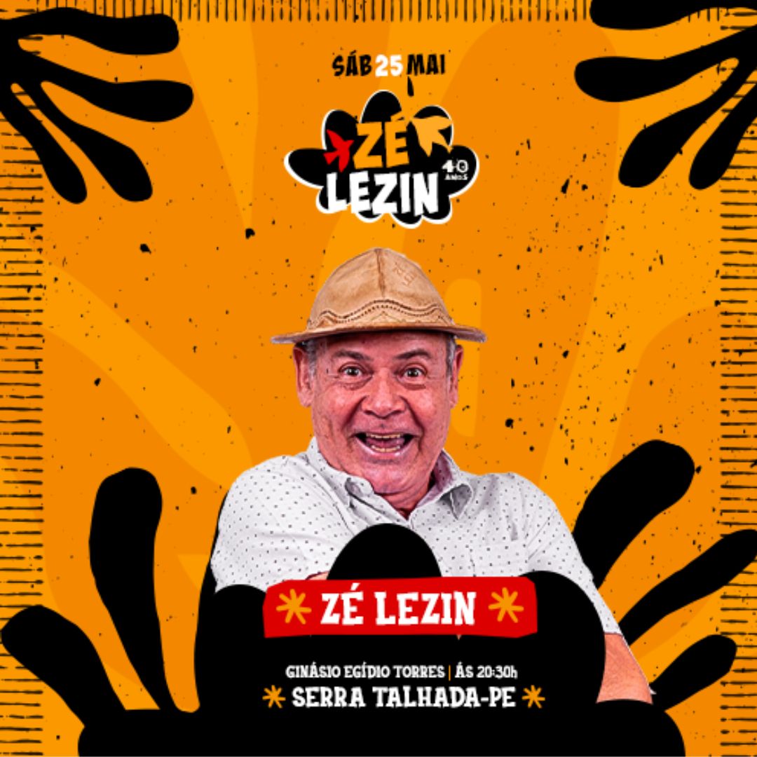 Show de Zé Lezin - Foto: Divulgação