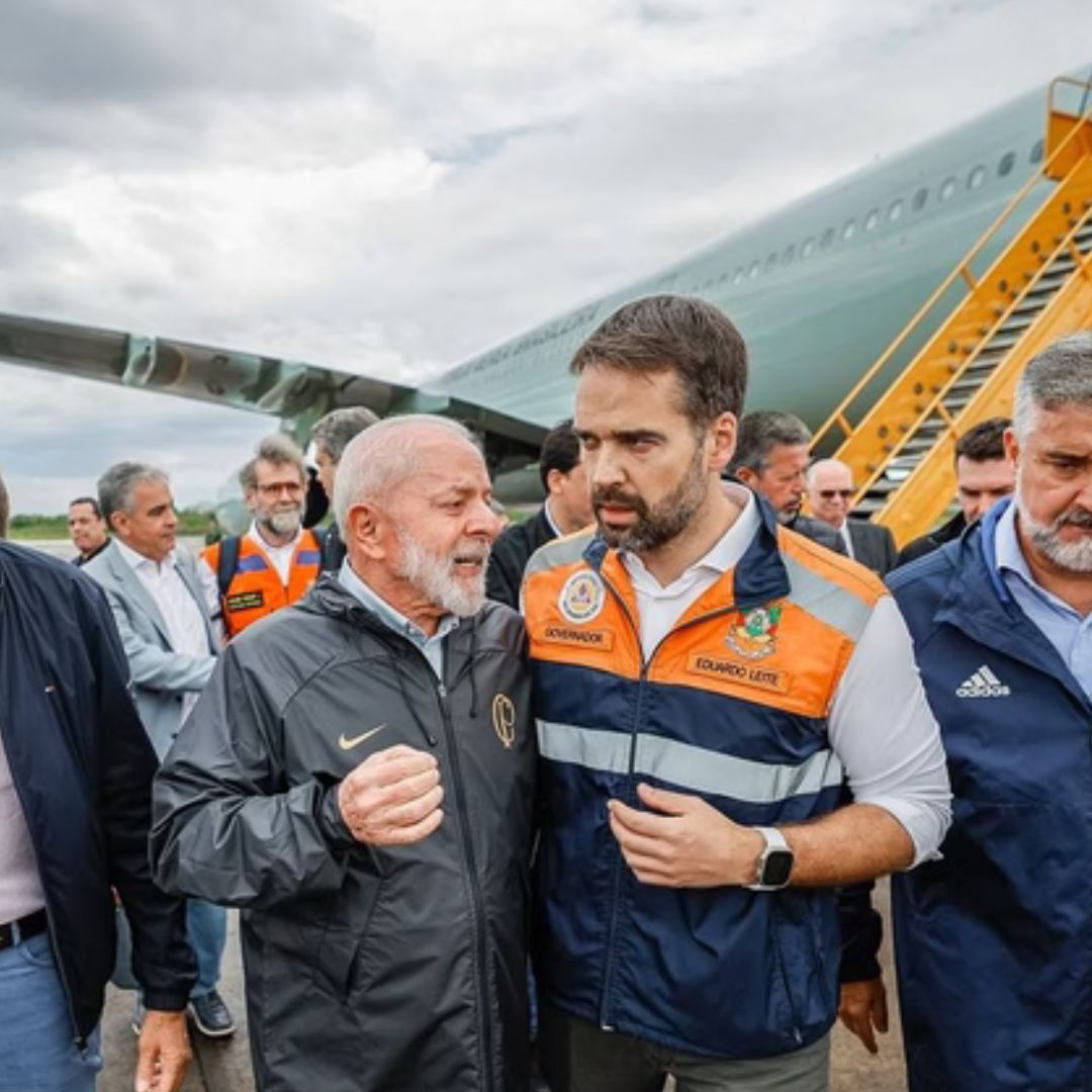 Lula e governador do RS - Foto: Reprodução/Metrópoles