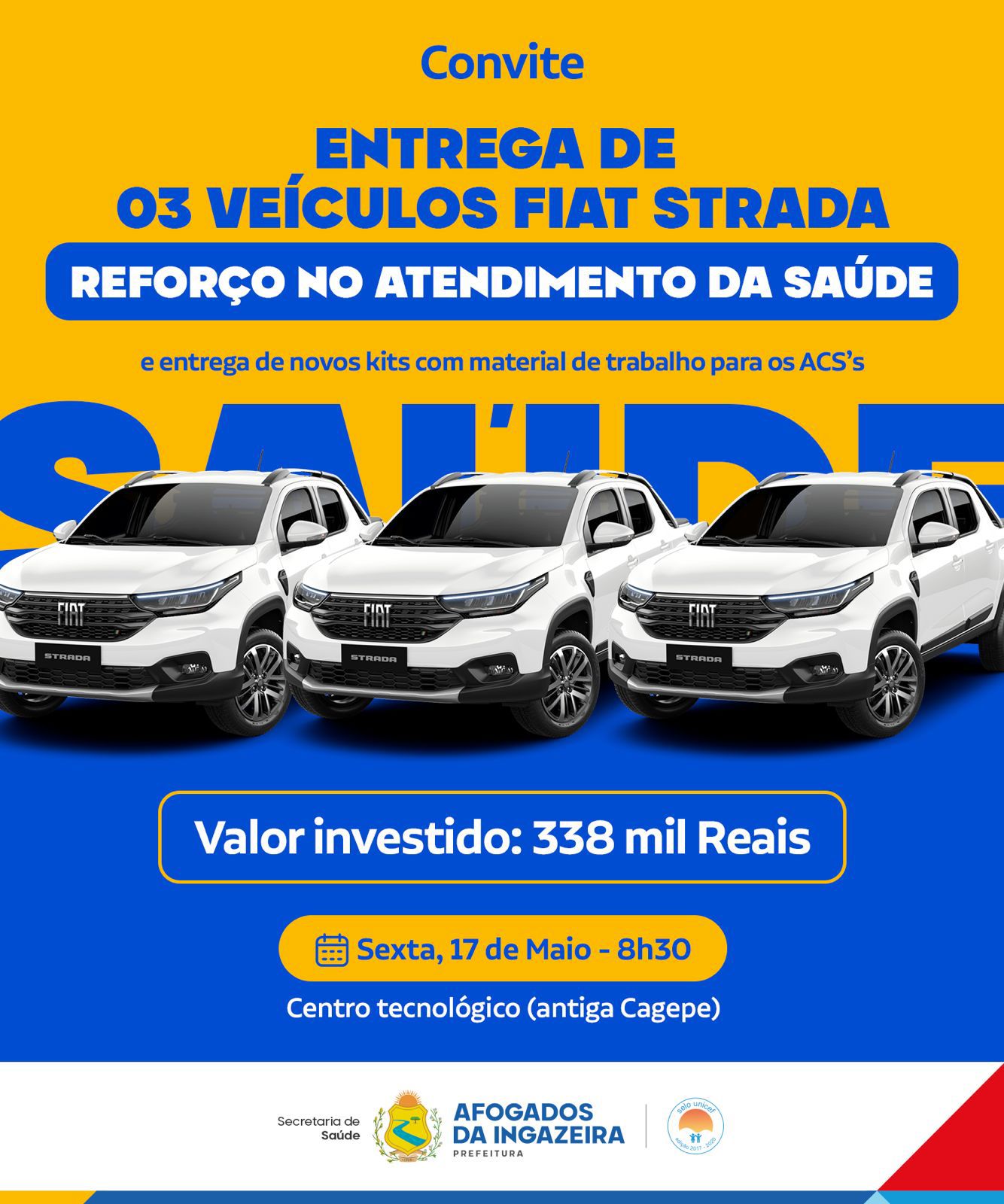 Afogados recebe reforço para atenção básica