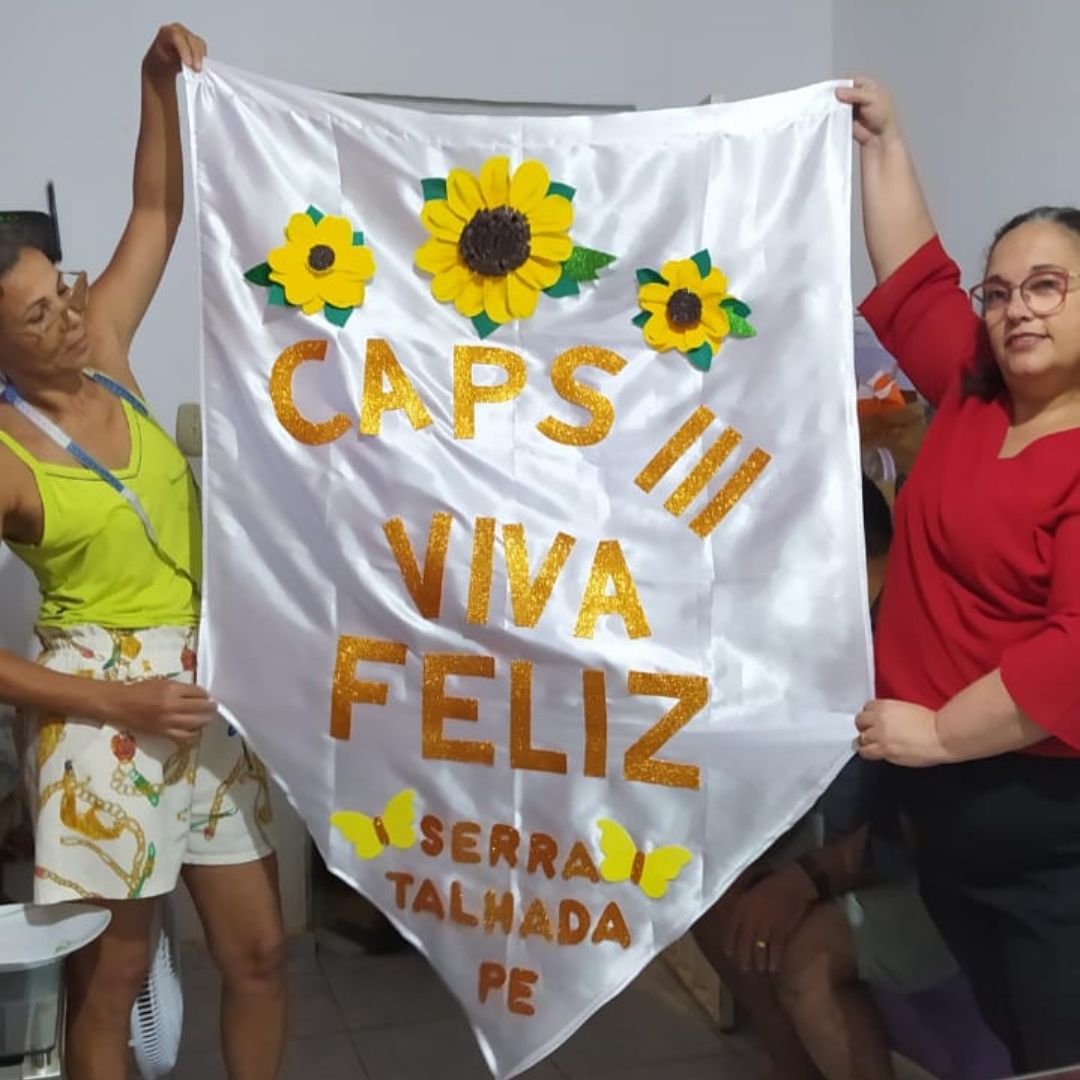Caps Viva Feliz realiza passeata em prol do Dia da Luta Antimanicomial