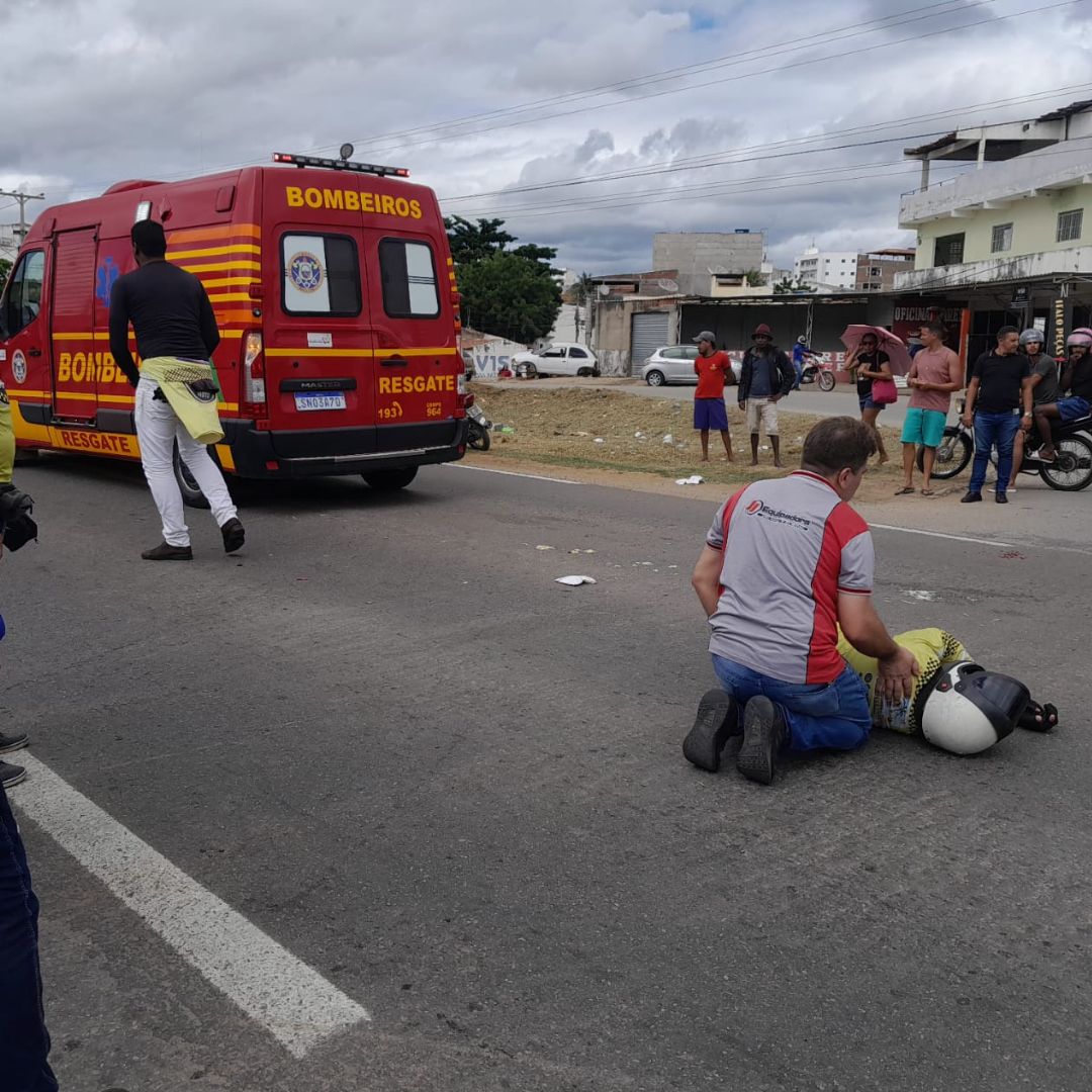 Mais um mototaxista se envolve em acidente na BR-232, em ST