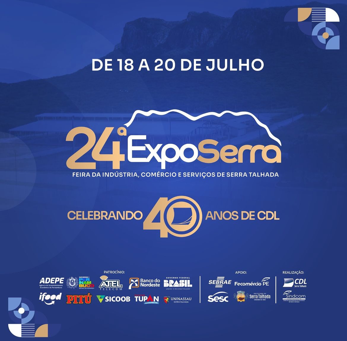 CDL anuncia programação de shows da 24ª Exposerra