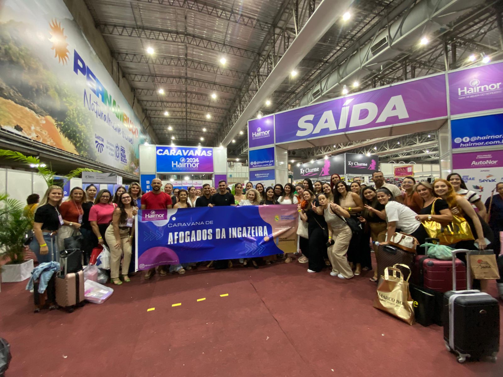Afogadenses participam de feira de beleza do Nordeste