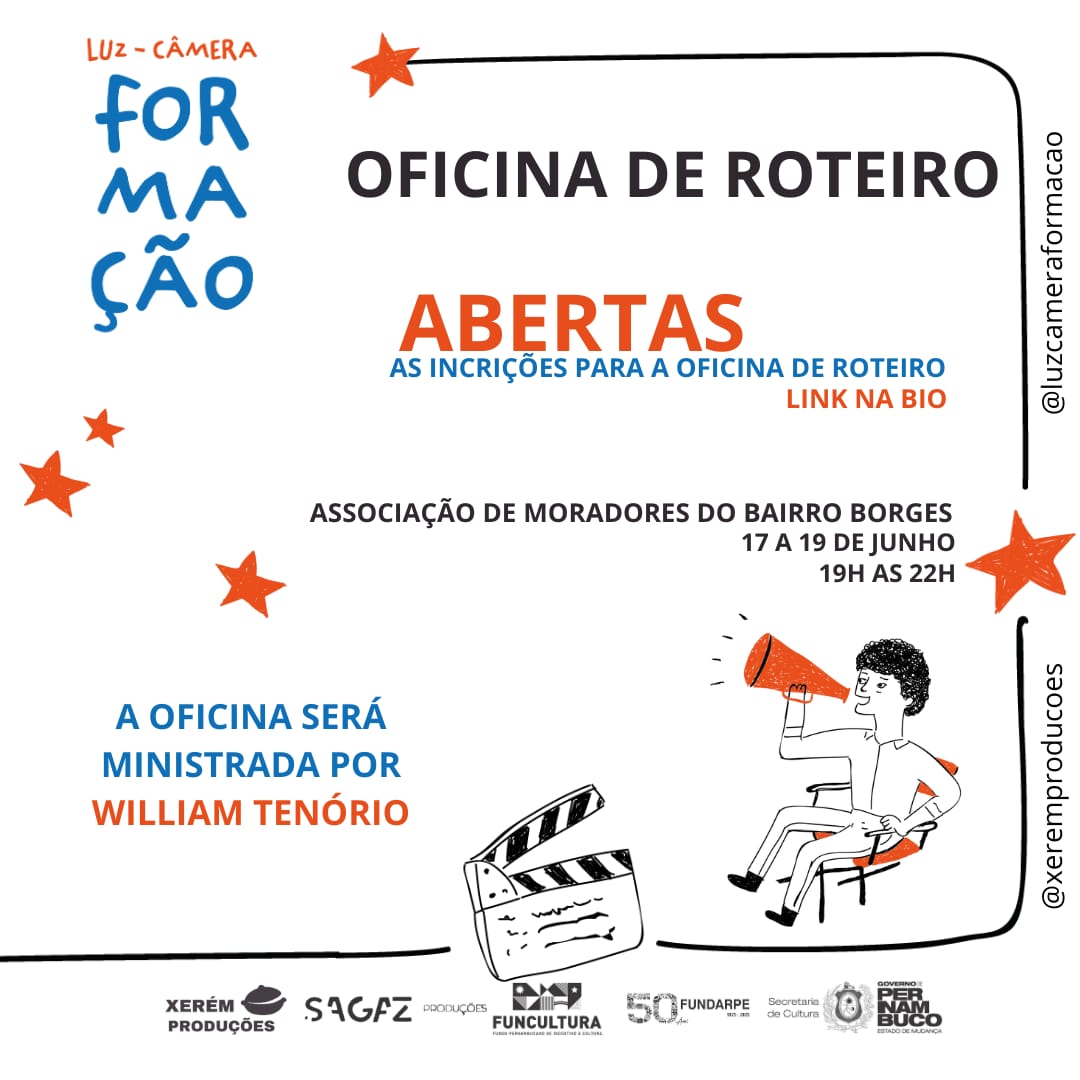 Oficina de elaboração de roteiro em Afogados 1 Crédito - Reprodução/acervo pessoal