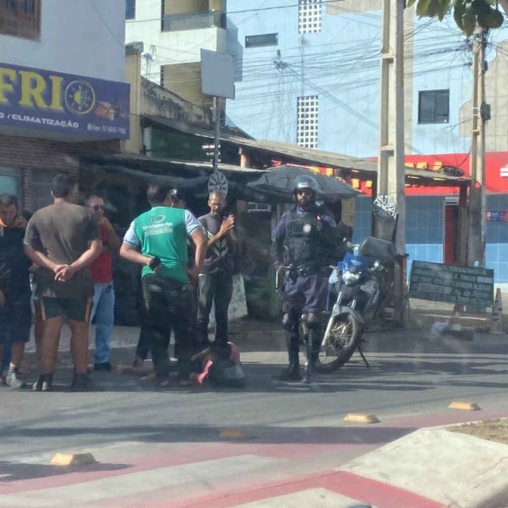 Homem sofre acidente ao tentar desviar de cão em Serra Talhada