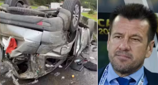 Dunga, ex-técnico da Seleção Brasileira, capota carro no Paraná