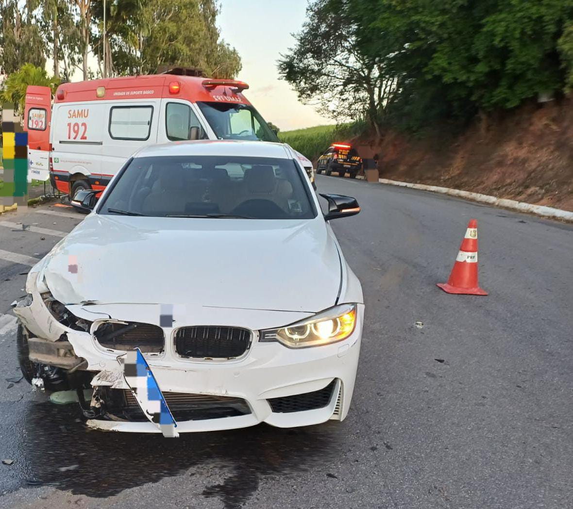 Duas pessoas ficam feridas em acidente na BR-408