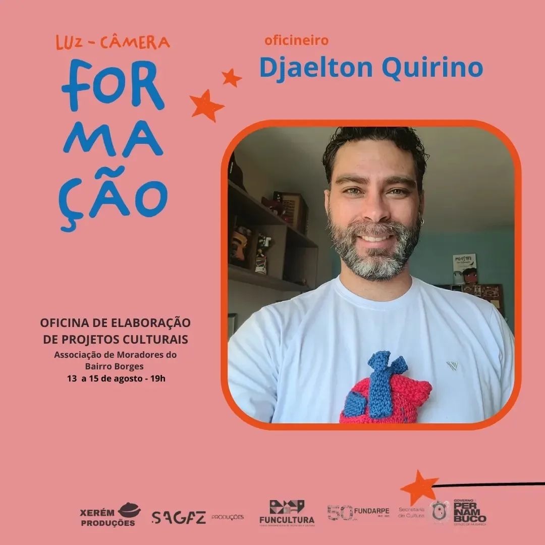 Afogados recebe oficina com Djaelton Quirino 1 Afogados recebe oficina gratuita com Djaelton Quirino