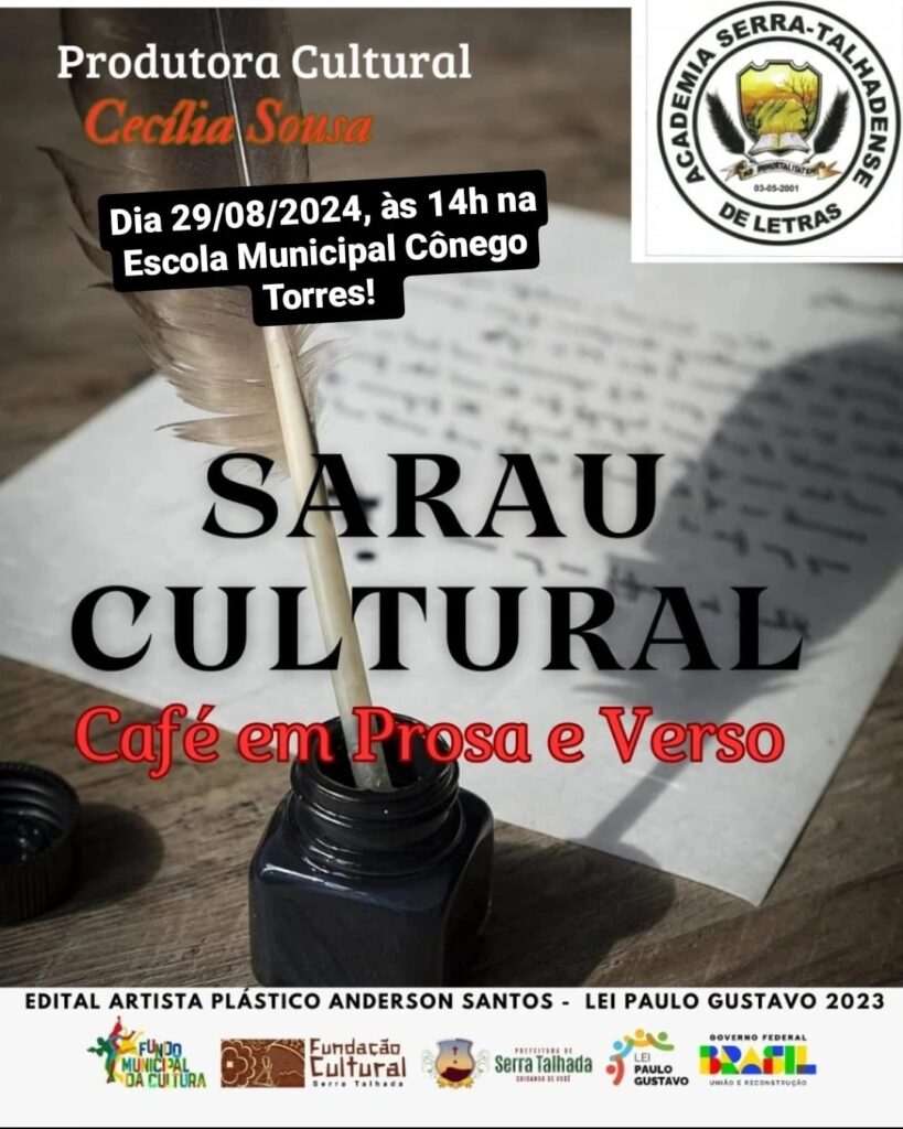 Academia de Letras de Serra Talhada realiza sarau cultural