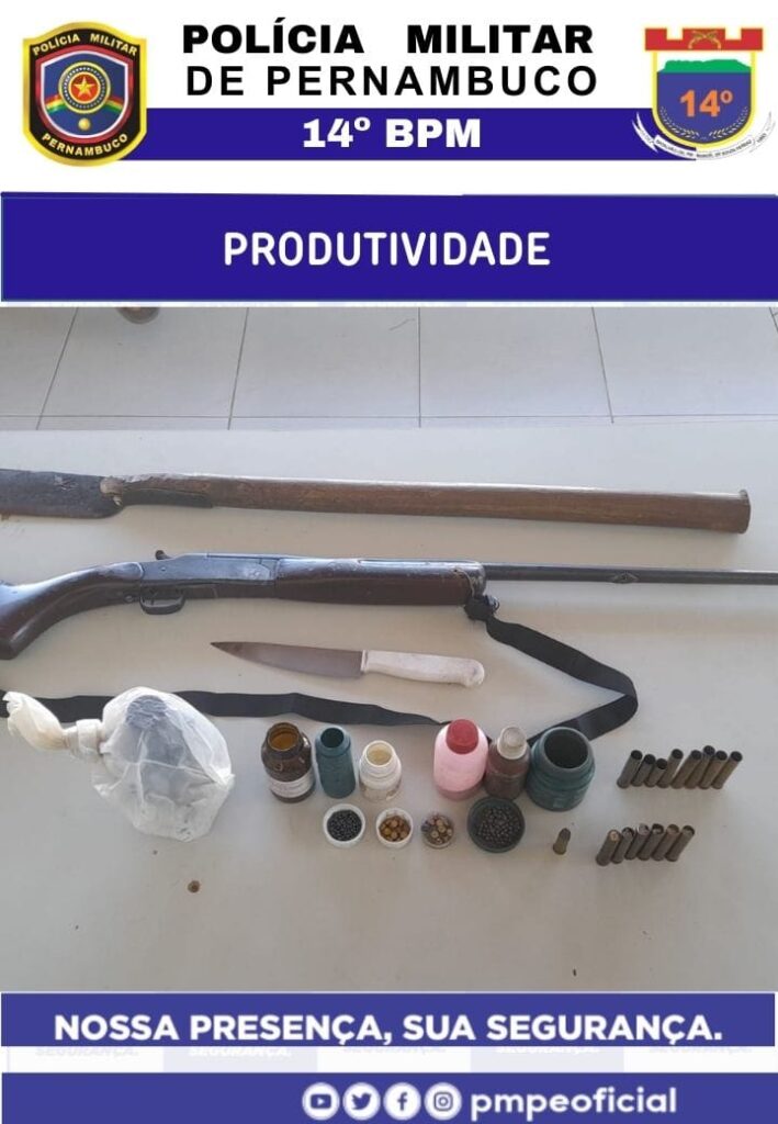 Mulher sofre ataque de faca pelo marido e entrega armas à polícia