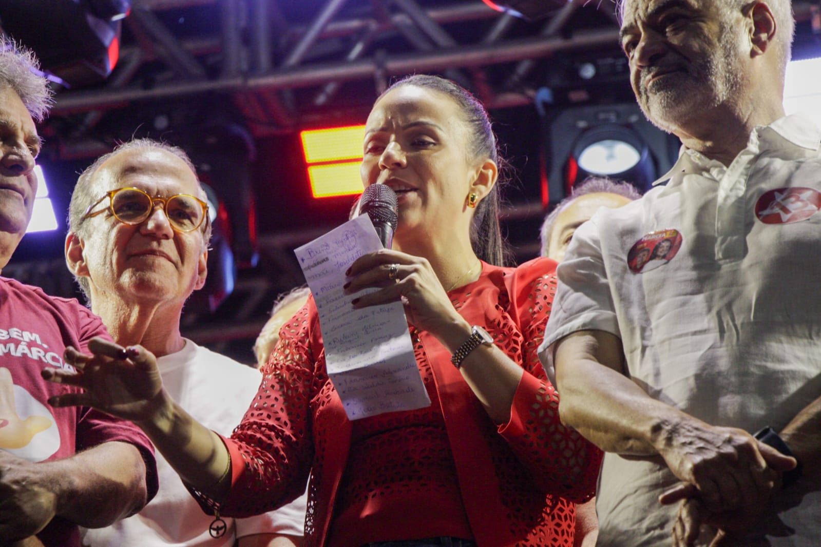 Márcia levanta bandeira contra machismo e violência política em ST