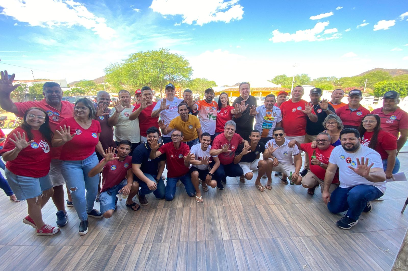 Final de semana foi de agenda movimentada para Márcia