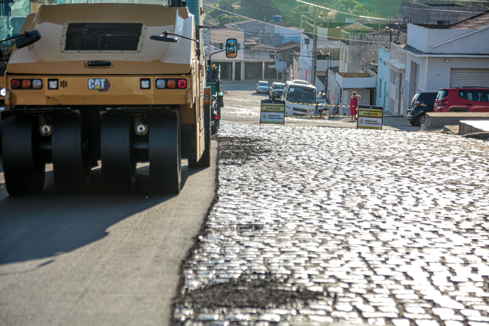 Prefeitura inicia obras de recapeamento asfáltico 1 Prefeitura inicia obras de recapeamento asfáltico