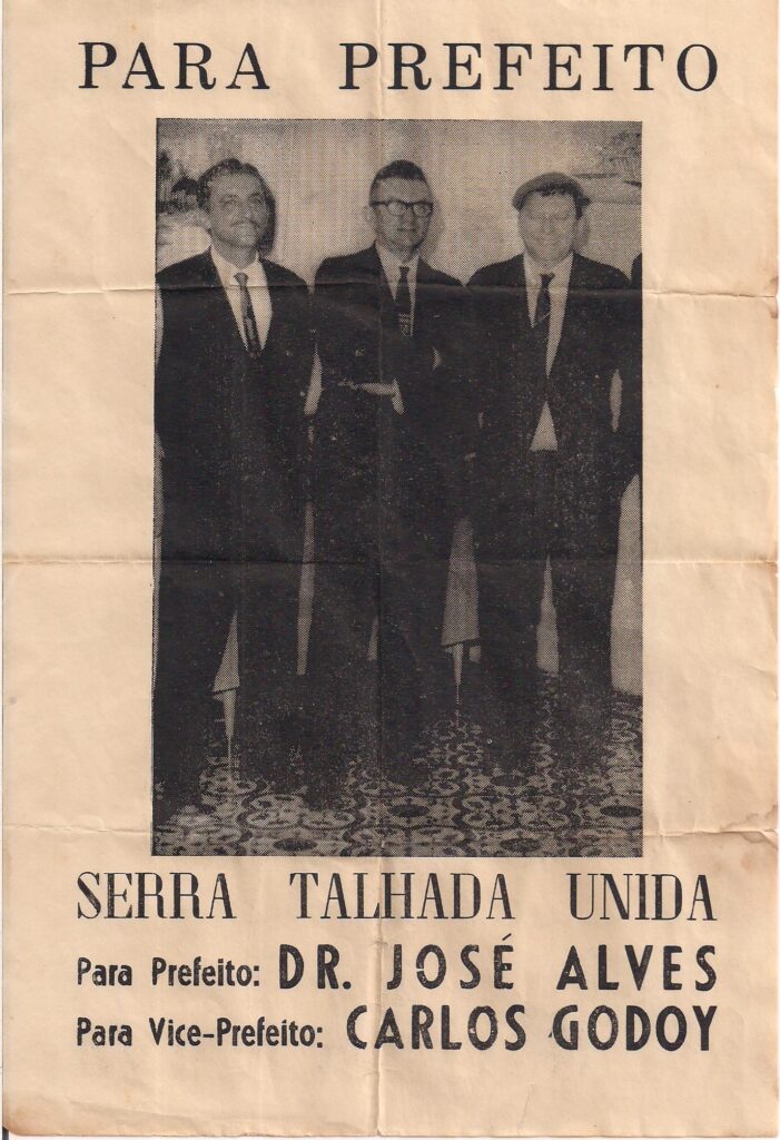O primeiro título de eleitor e a campanha quente de 1968 em ST