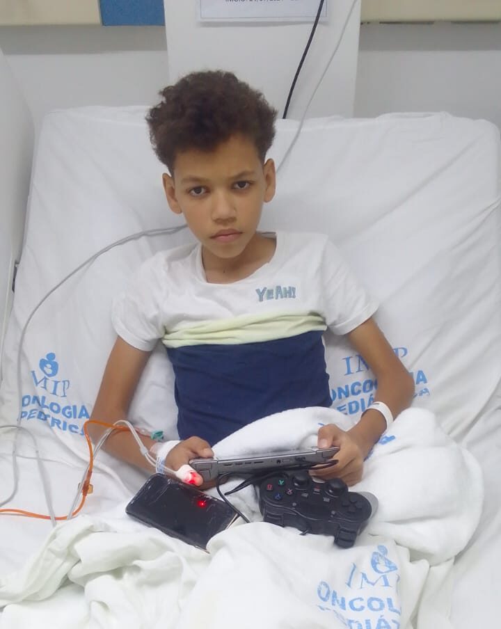 Criança com leucemia precisa de ajuda e família de ST faz rifa solidária