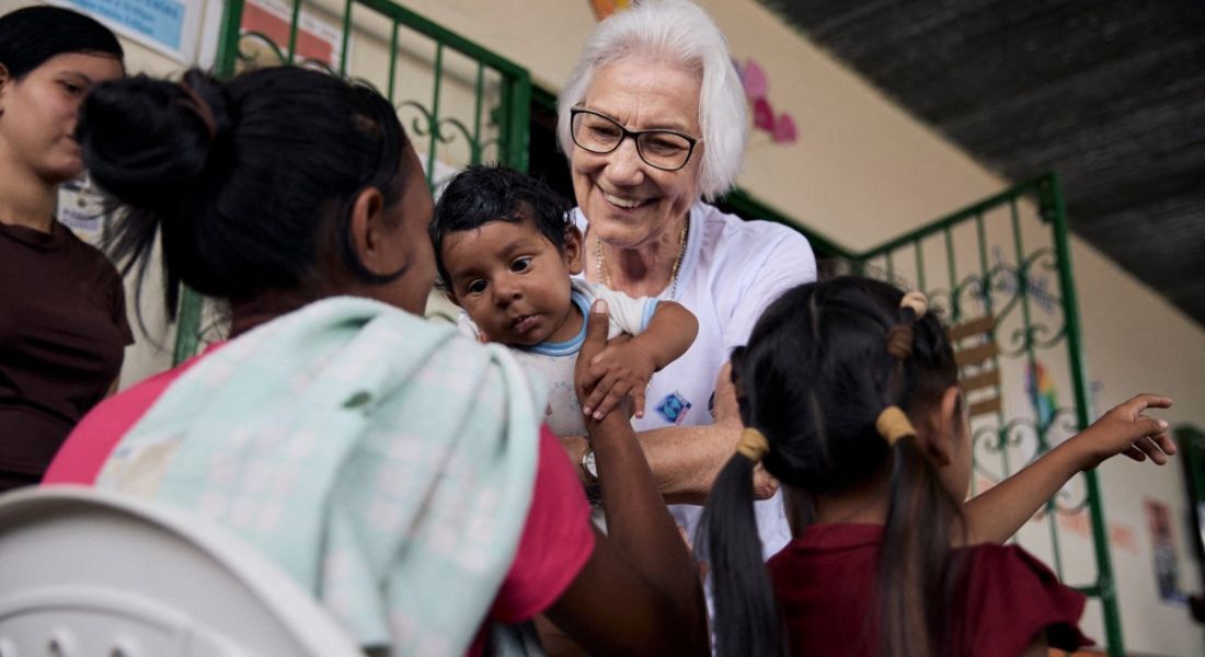 Freira brasileira é premiada pela Agência da ONU para Refugiados 1 Freira brasileira é premiada pela Agência da ONU para Refugiados Foto: Marina Calderon/UNHCR/AFP