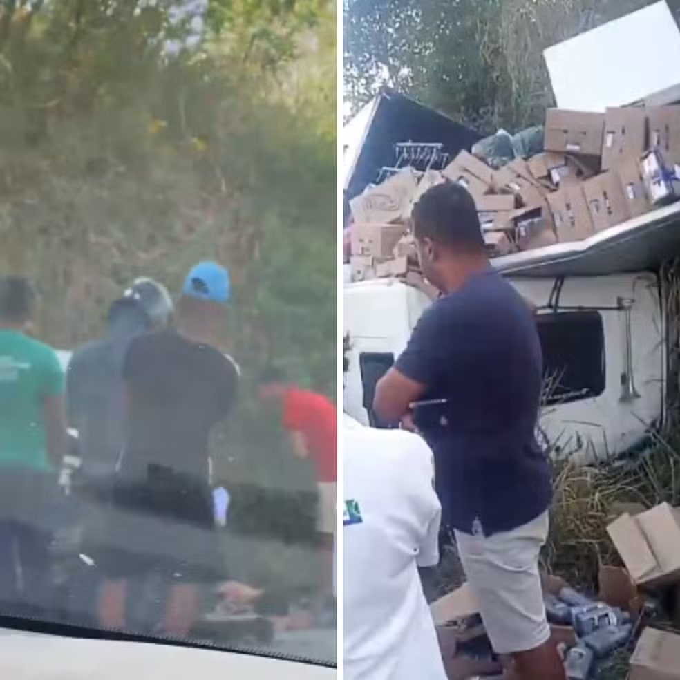 Acidente grave deixa dois mortos e um ferido 1 Acidente deixa duas pessoas mortas e uma ferida - Foto: Reprodução