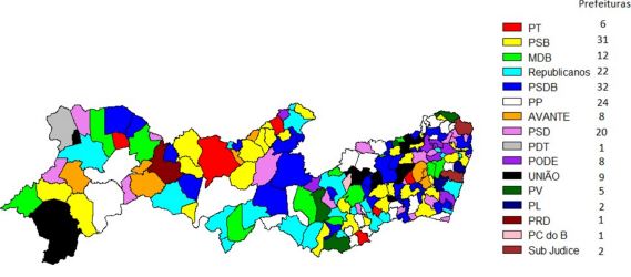 Saiba os partidos que mais cresceram em PE e a força para 2026