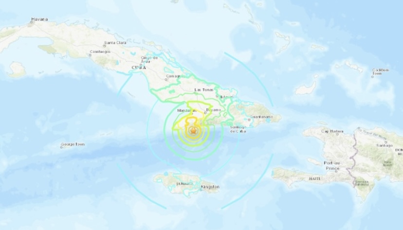 Segundo terremoto, de 6,8 de magnitude, atinge Cuba