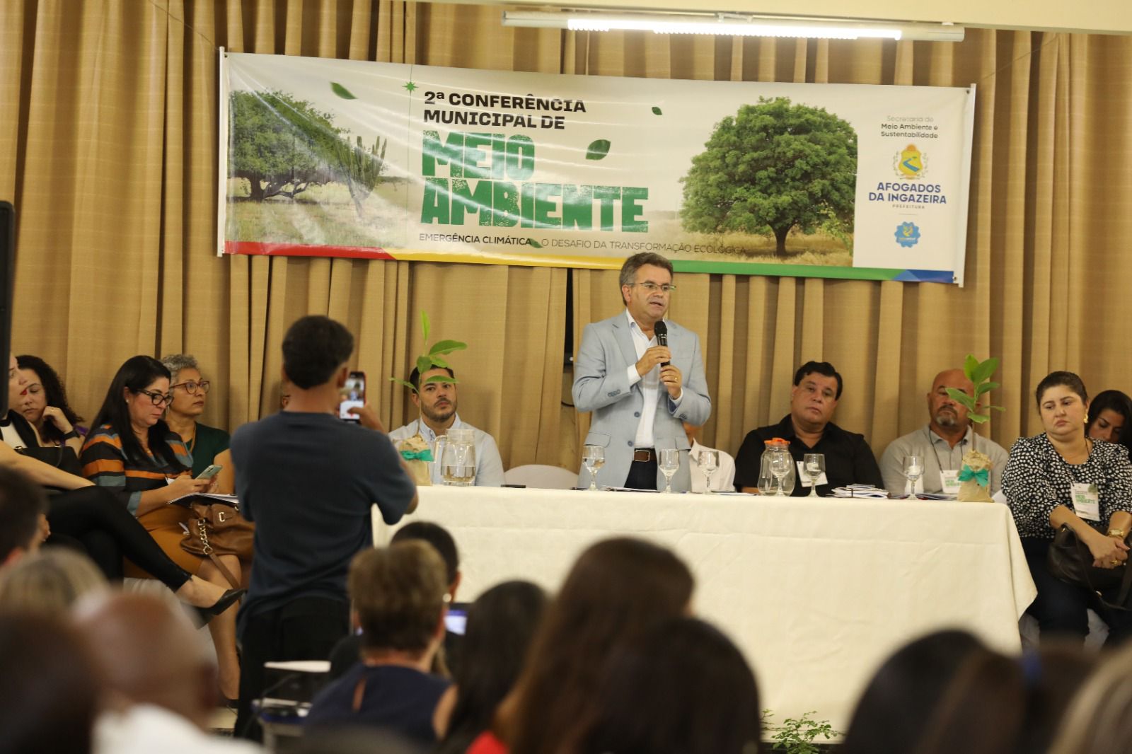 Conferência de meio ambiente debateu o futuro de Afogados 1 Fotos: Assessoria