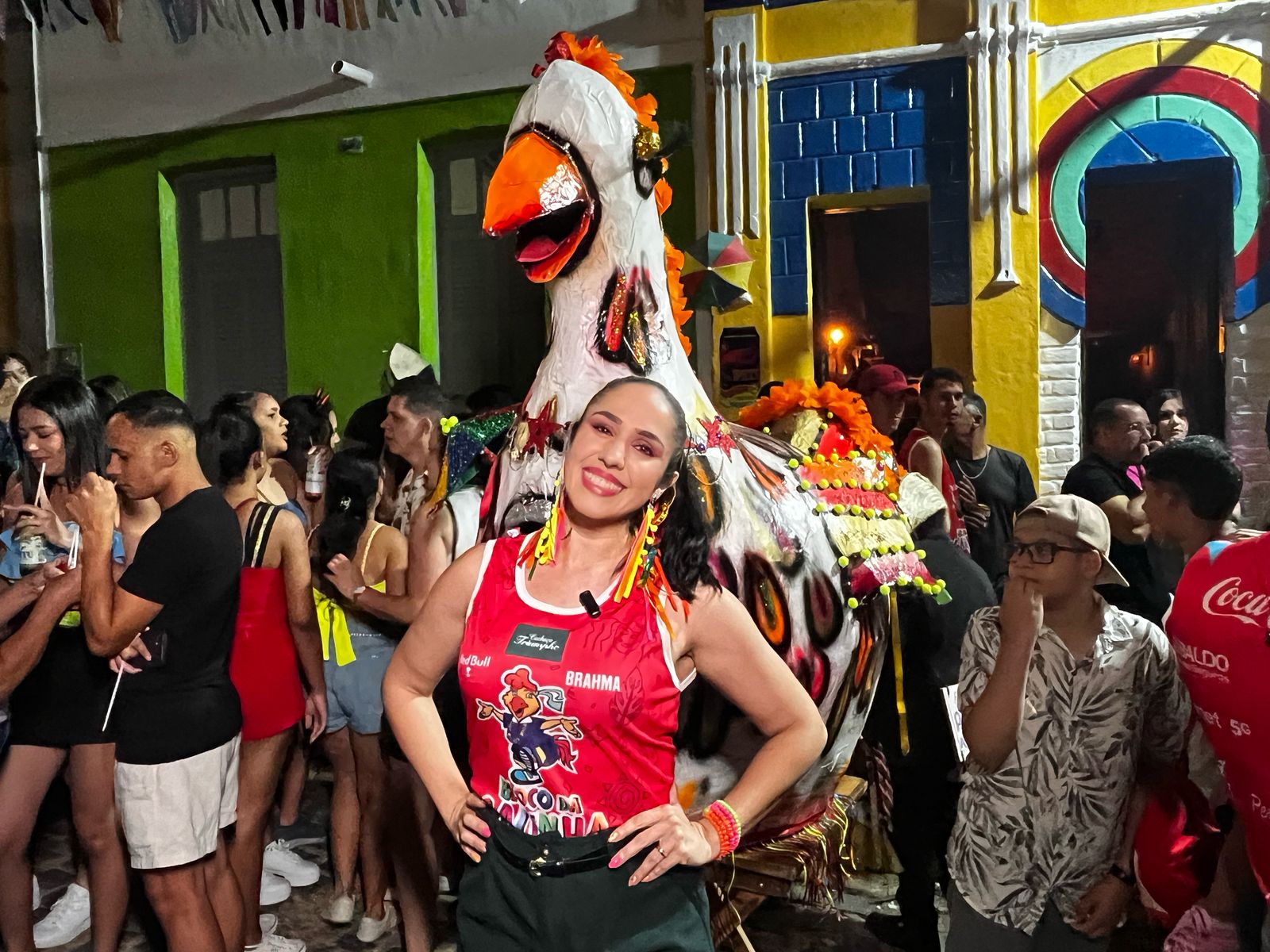 Bloco da Galinha desfilou com frevo, chuva e alegria nesta 6ª em Triunfo