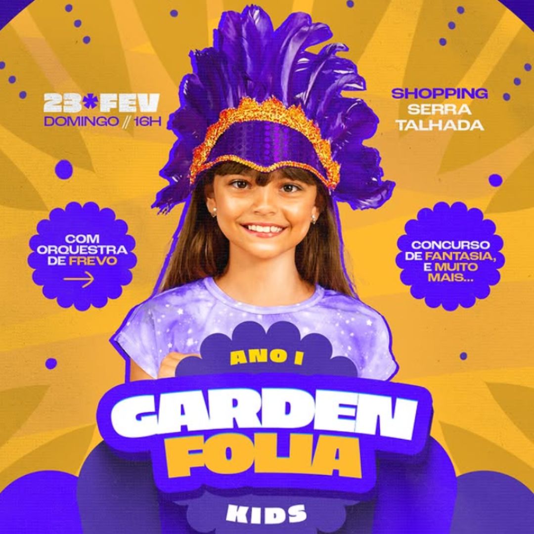 Beach 'n Garden convida para curtir Carnaval neste domingo
