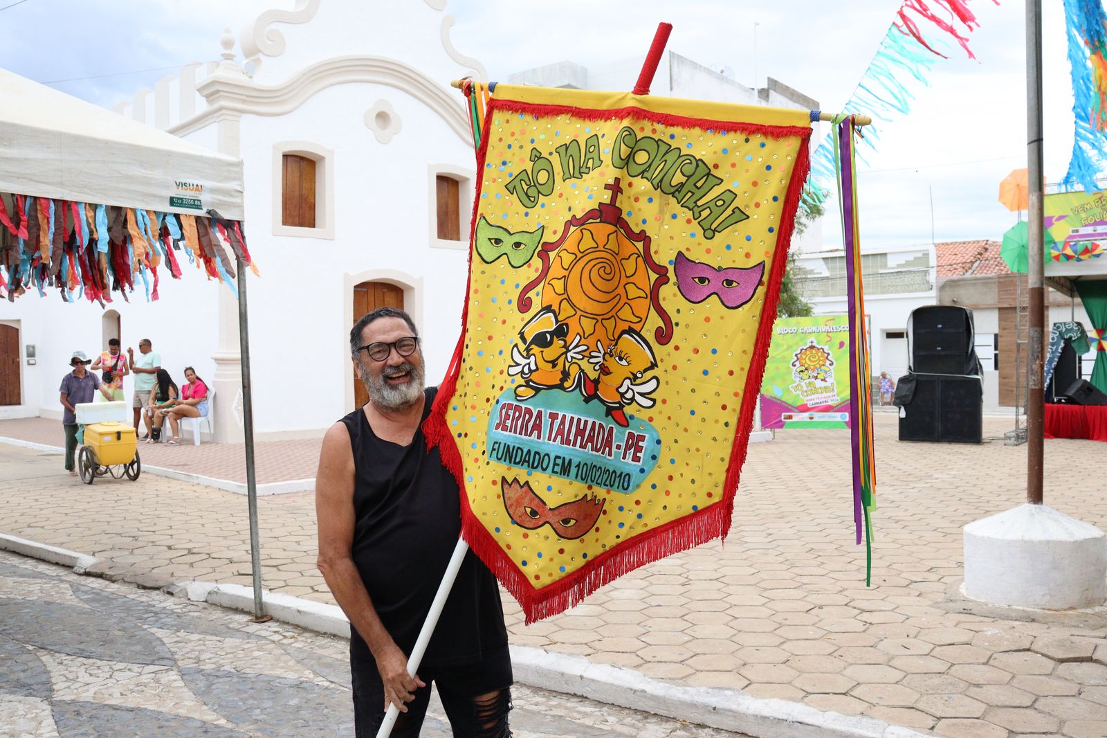 Tô na Concha reúne foliões neste domingo de Carnaval em ST