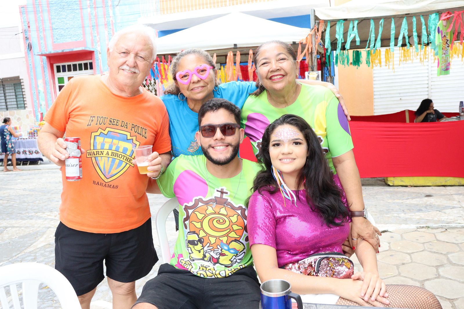 Tô na Concha reúne foliões neste domingo de Carnaval em ST