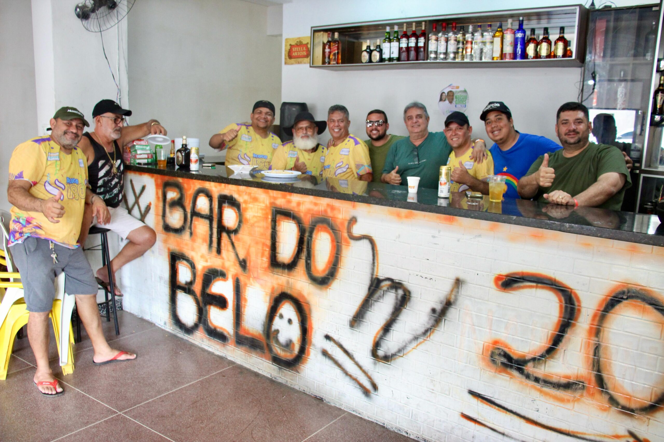 Bloco 190 tomou conta de avenida de ST nesta quinta-feira