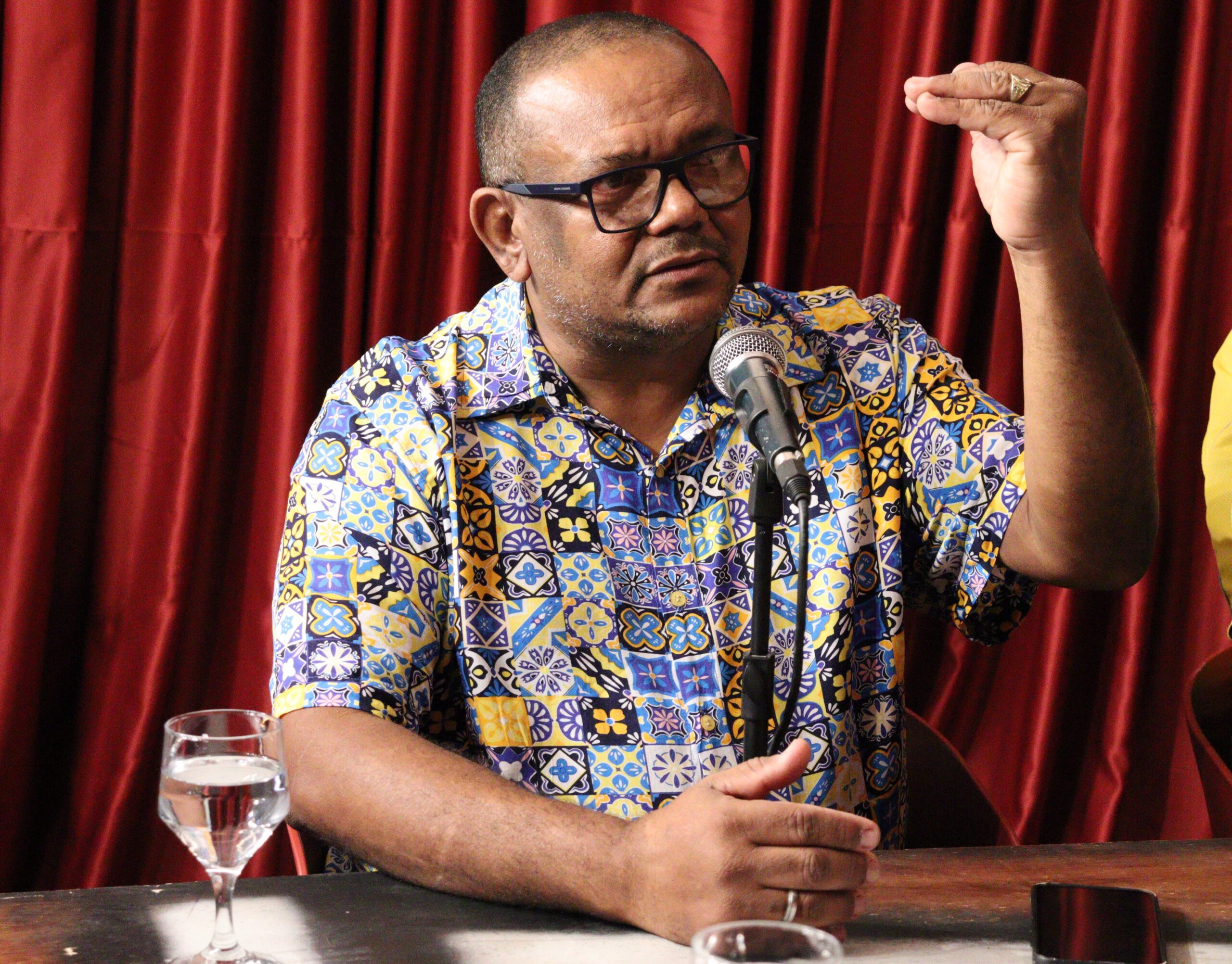 Josenildo André comenta polêmicas na cultura: Josenildo Barbosa