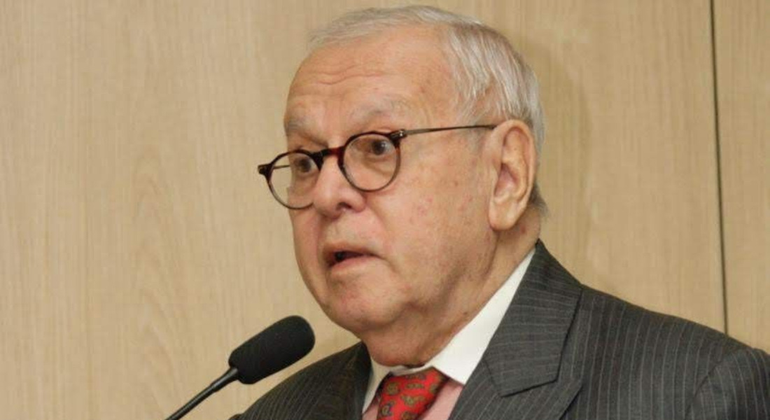 Morre Marcos Vilaça, imortal da ABL, aos 85 anos 1 Marcos Vinicios Rodrigues Vilaça nasceu em Nazaré da Mata (PE), em 30 de junho de 1939 - Foto: Ascom/Mendonça Filho/Reprodução