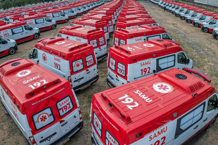 Pernambuco recebe 64 novas ambulâncias do Samu 1 PE recebe 64 novas ambulâncias do Samu para atendimento - Foto: Ricardo Stuckert/Secom-PR