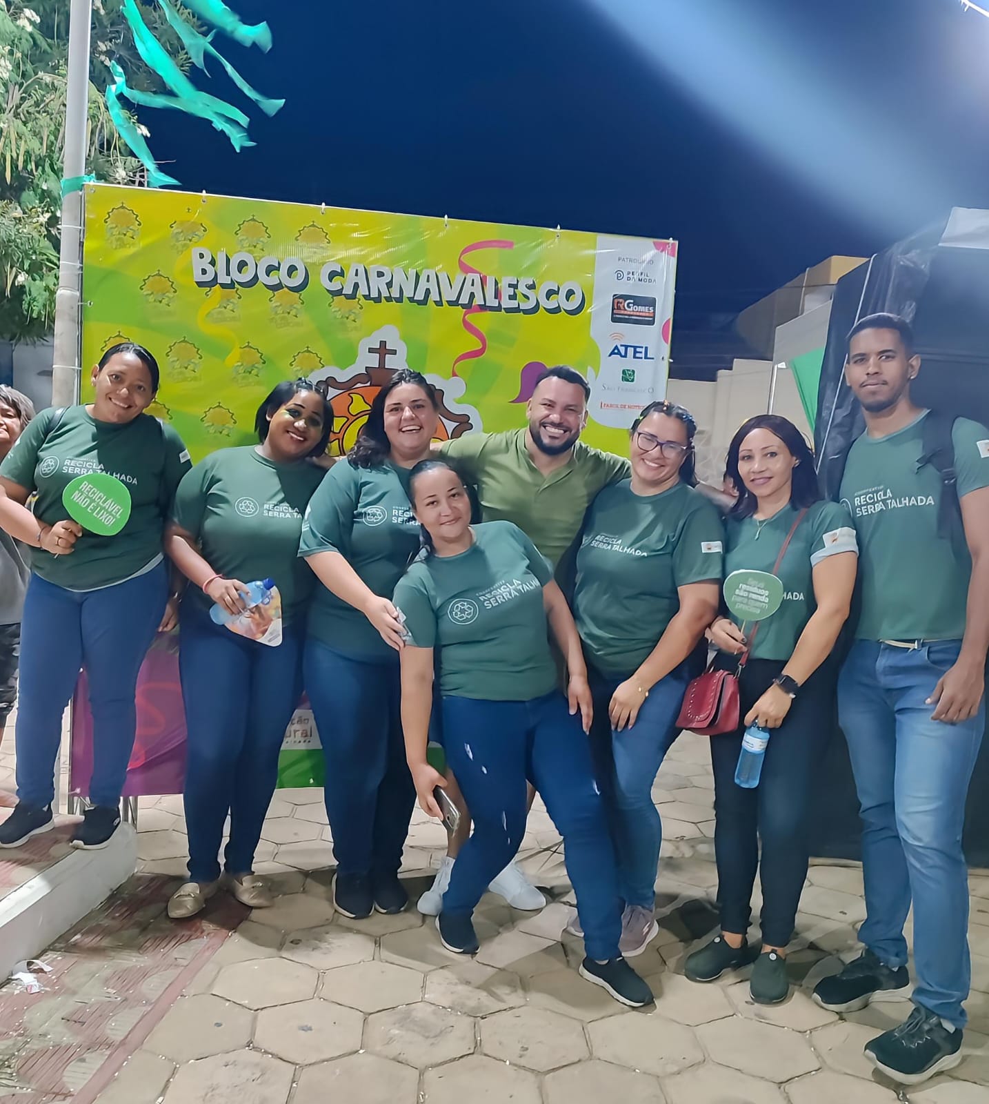 Bloco Tô na Concha recebe certificado de Evento Sustentável em ST