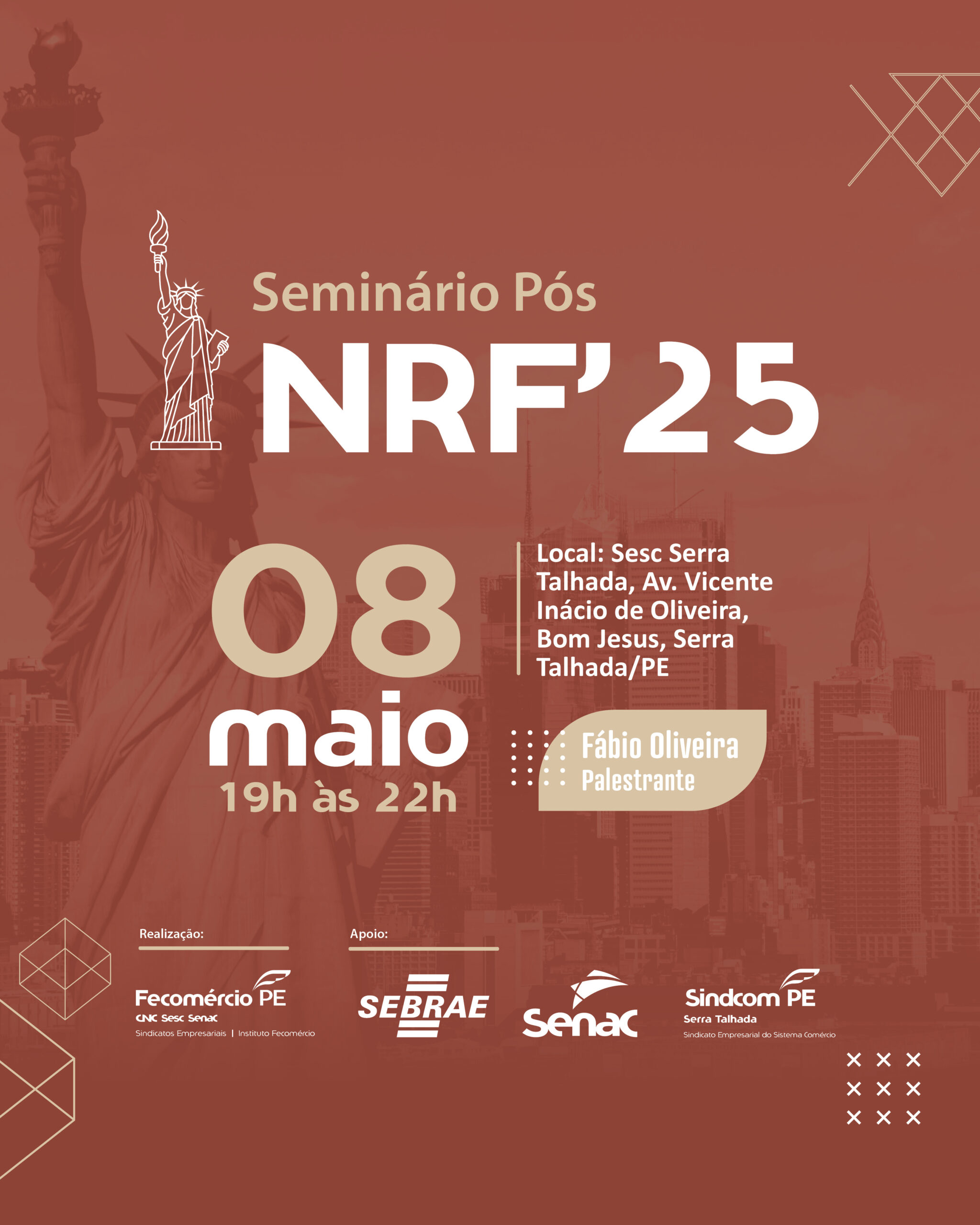 Fecomércio-PE realiza seminário em Serra Talhada