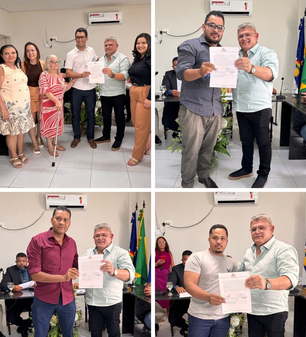 Joelson empossa 41 aprovados em concurso público