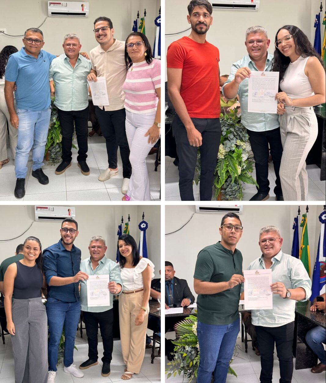 Joelson empossa 41 aprovados em concurso público