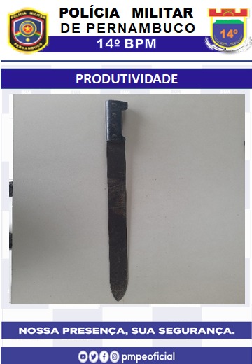 Domingo Violento: Homem ameaça matar mulher com facão em ST