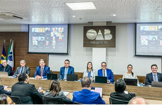 OAB-PE aprova desagravo a advogados desrespeitados 1 OAB-PE aprova desagravo a advogados desrespeitados por PM - Foto: Reprodução
