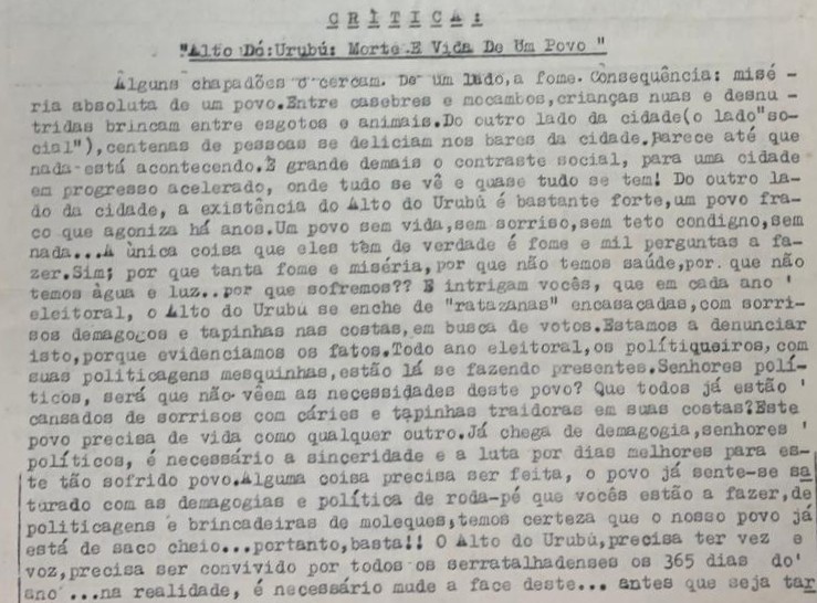 A história do Tribuna Livre, a resistência de ST contra os poderosos 4 A história do Tribuna Livre, a resistência de ST contra os poderosos