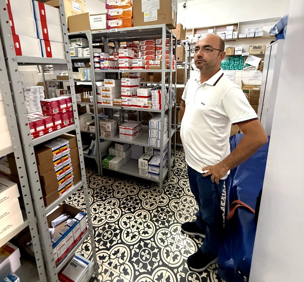 Vereador faz visita surpresa no Hospam e elogia serviços: 'Gestão eficiente' 1 Foto: Reprodução