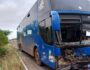 Acidente entre ônibus e moto deixa um morto e um ferido 2 Foto: Divulgação/PRF