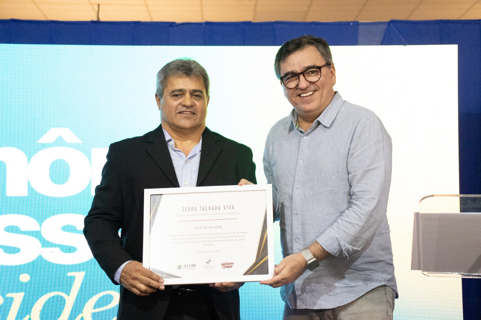 Em cerimônia, Maninho Ferreira diz que ST 'cresce com comércio local'