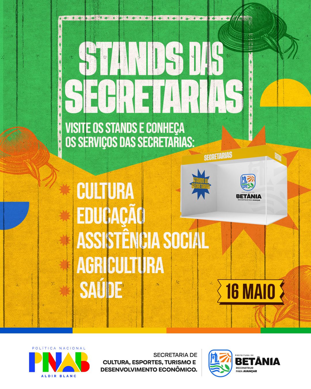 Prefeitura de Betânia promove Tarde Cultural na Vila