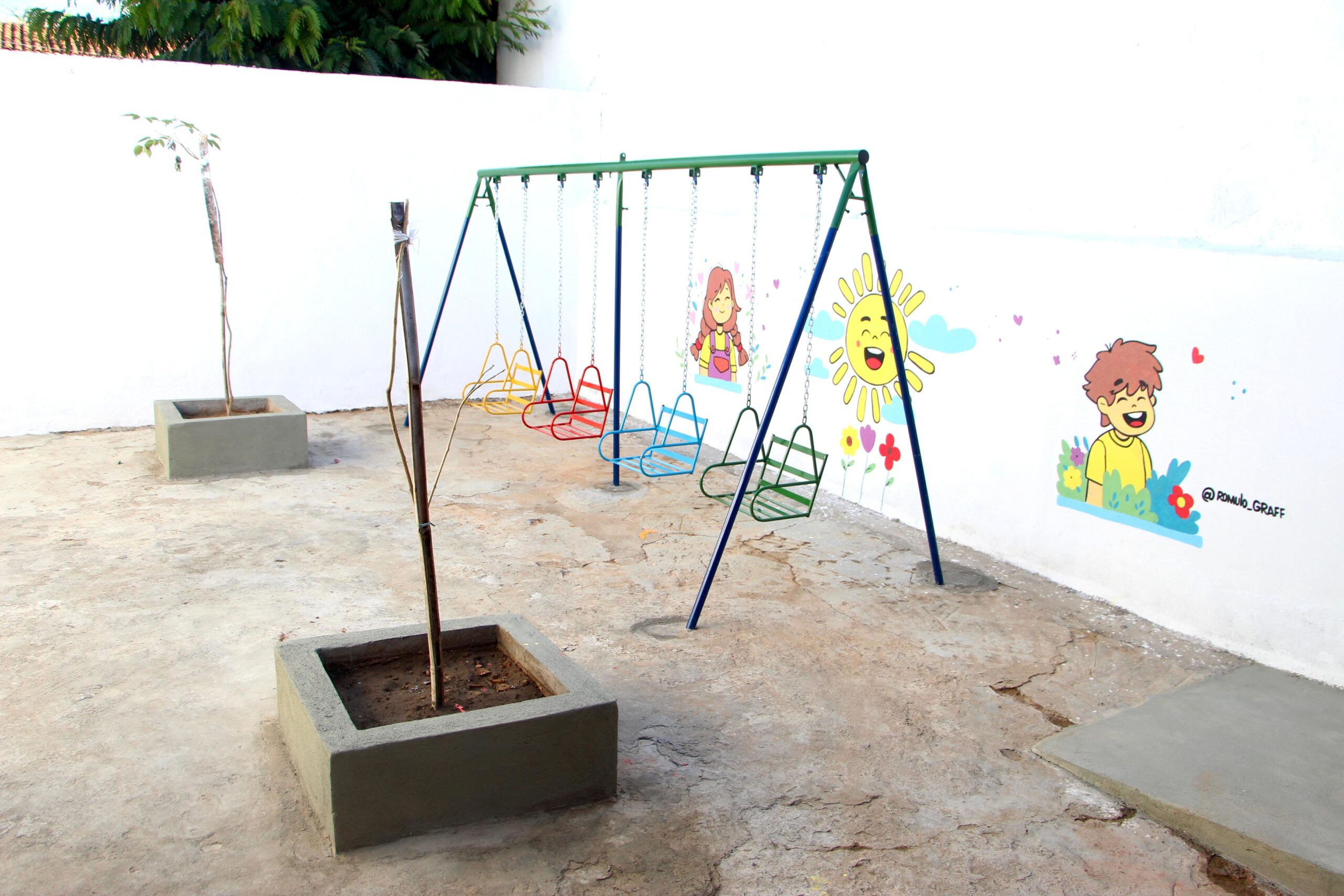 Creche de Santa Rita encanta mães e crianças na zona rural de ST