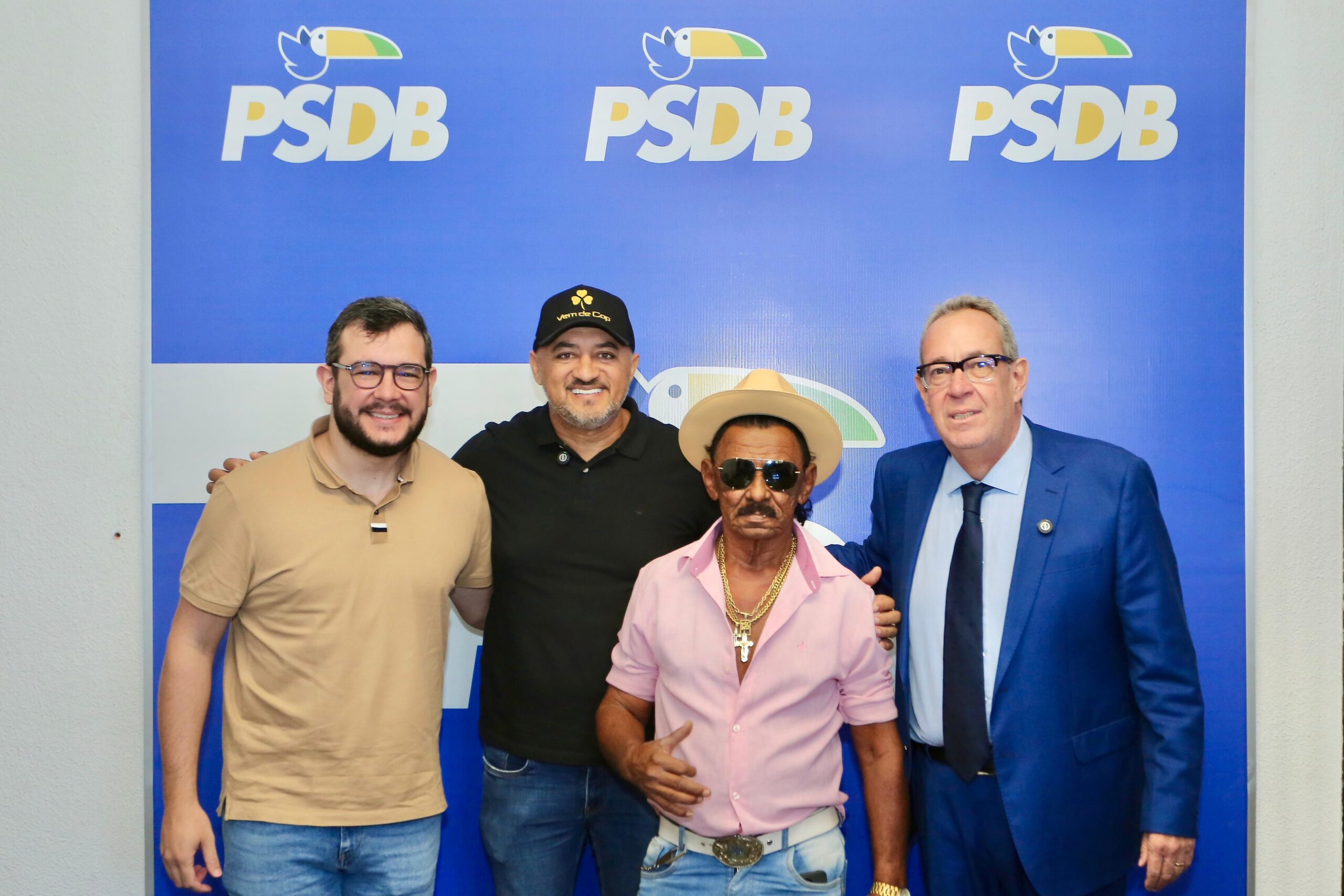 Charles e Tiringa reforçam PSDB na disputa para Câmara Federal