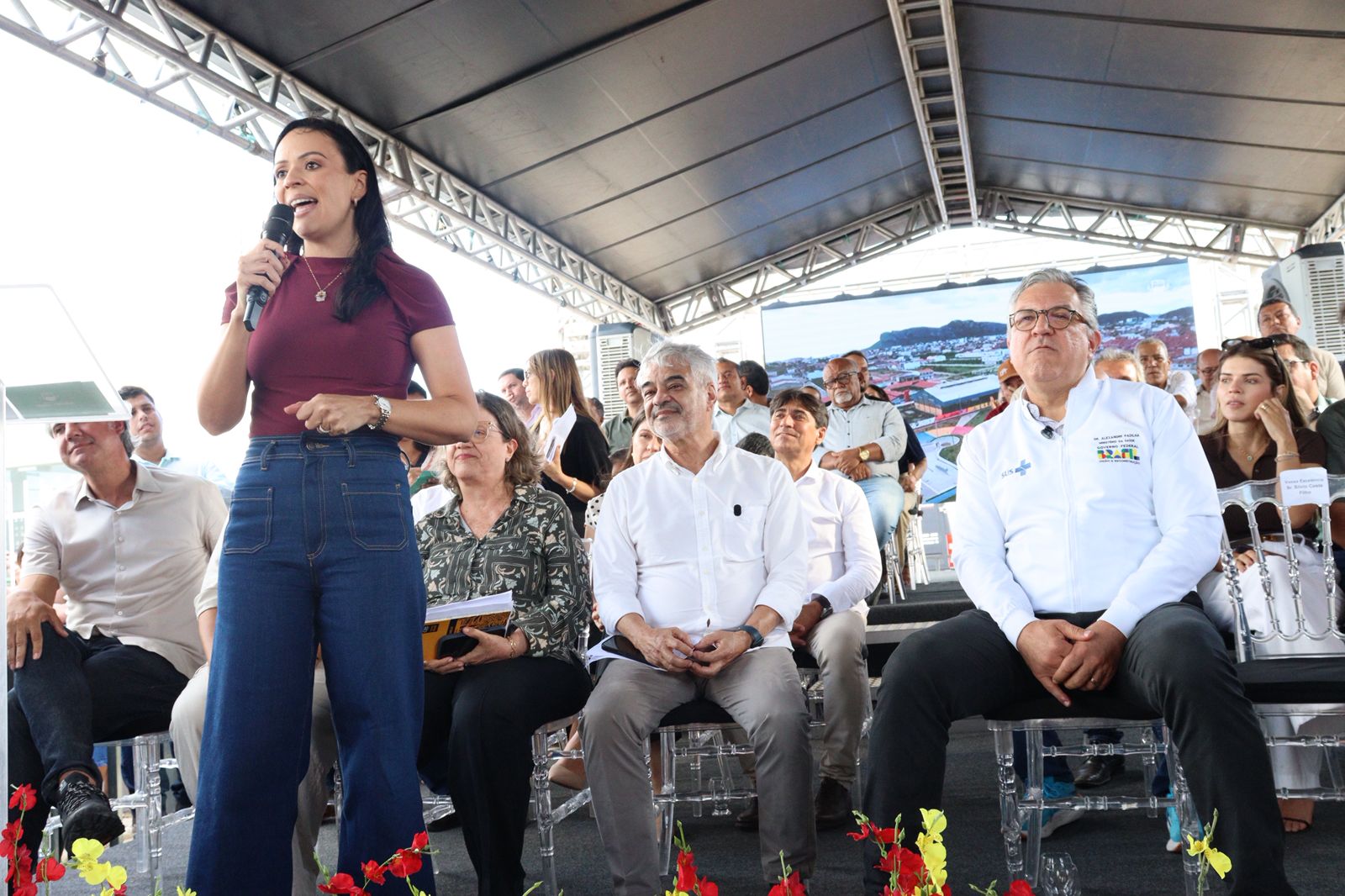 Márcia inaugura Casa de Parto de ST ao lado de ministros de Lula