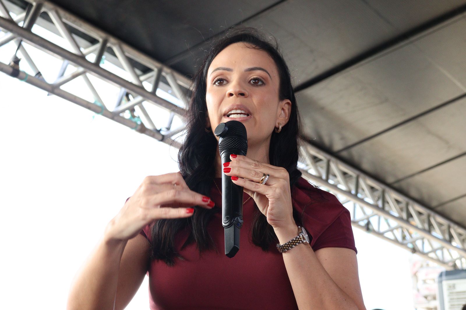 Márcia inaugura Casa de Parto de ST ao lado de ministros de Lula